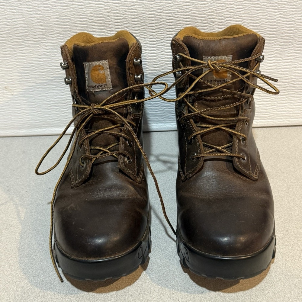 Carhartt Men Rugged Flex Composite Steel Toe Work Boot Oil Tanned Leather 9.5 - Picture 8 of 9